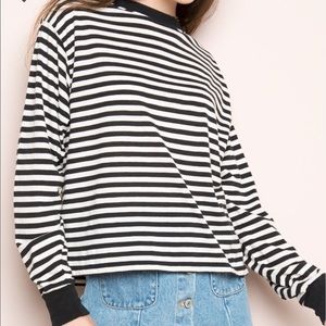 Brandy Melville Gretchen Stripe Top